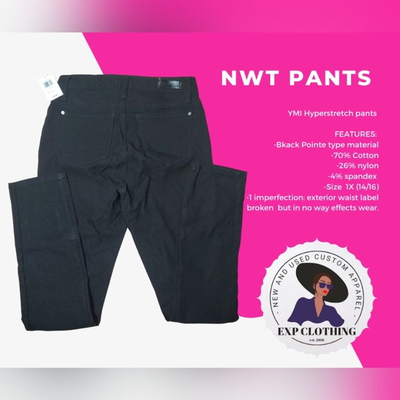 💙 NWT YMI Hyperstretch pants - Picture 2 of 4